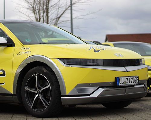 Elektroauto aus unserer Fahrzeugflotte